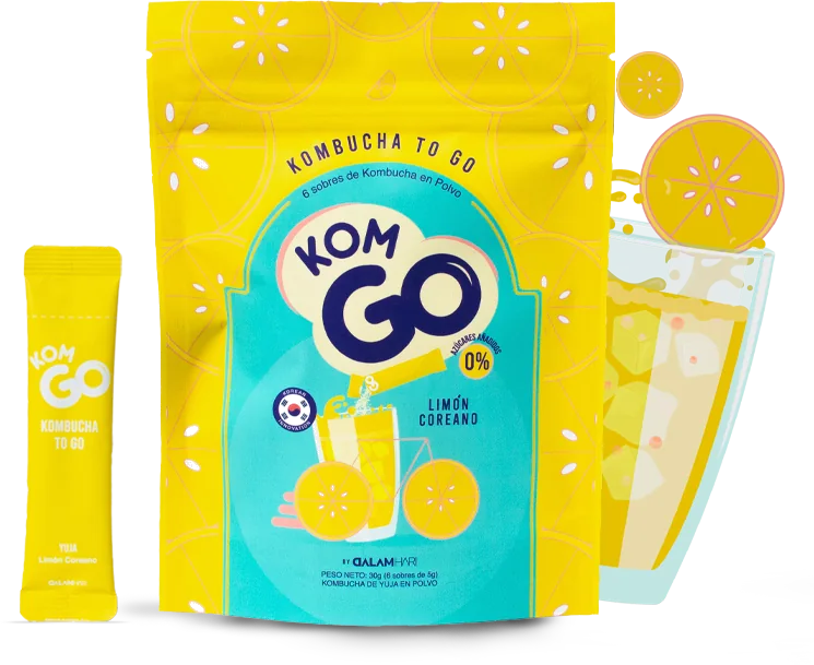 KOMGO Yuja · Korean Lemon box and stick