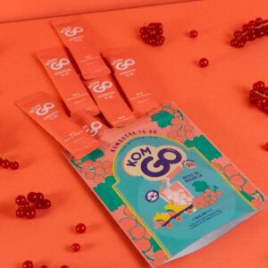 KOMGO Kombucha To Go Sabor Bayas de Magnolia