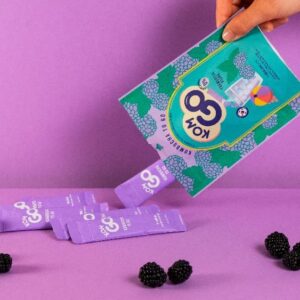 KOMGO Kombucha To Go Sabor Frambuesa Negra